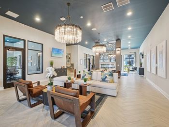 Clubhouse lounge